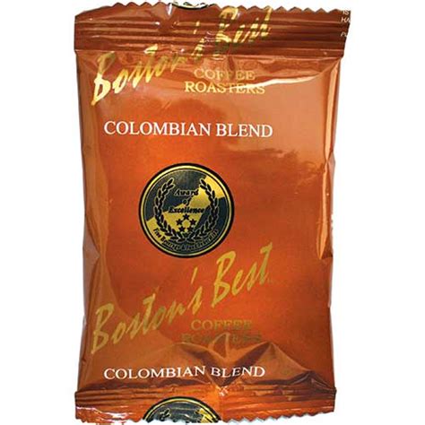 Boston S Best Coffee Roasters Pre Measured Coffee Packs Colombian