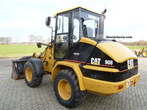 Cat 908 Top Machine 2006 Wheeled Loader Construction Equipment Photo