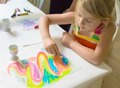 Oil Pastel Painting With Kids A Favorite New Art Technique