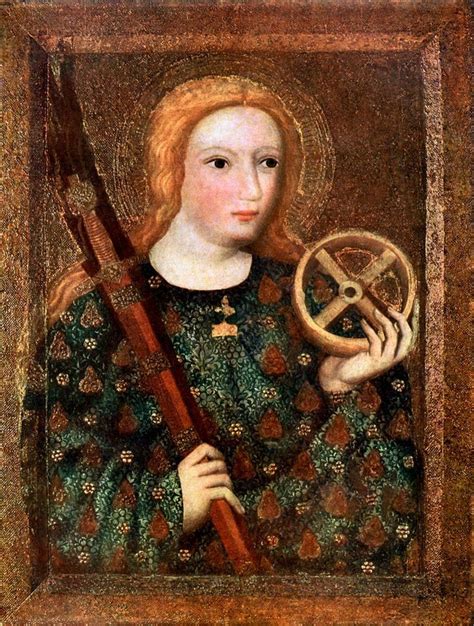 Medieval Paintings Santa Catalina St Catherine Medieval Art