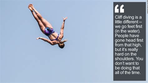 Rachelle Simpson America S Queen Of Cliff Diving Cnn