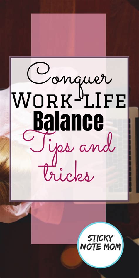 Easy Tips For Work Life Balance When You Work From Home Work Life