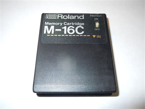 Vintage Roland M 16c Memory Cartridge For Gr 700 Mks 10 Reverb