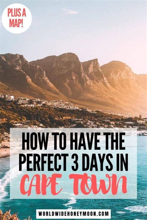 The Perfect Day Cape Town Itinerary With A Free Map World Wide