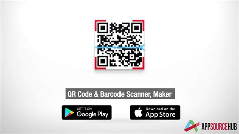 Add logo, colors, frames, and download in high print quality. QR Code & Barcode Scanner, Generator | AppSourceHub - YouTube