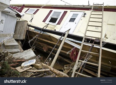 Long Beach Islandnj November 1 Houses Destroyed By The