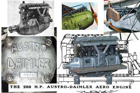 Internet Modeler Eduard 1 48 Austro Daimler Engine Updated