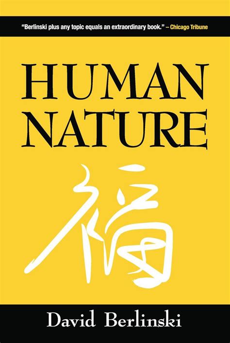 Read Human Nature Online By David Berlinski Books