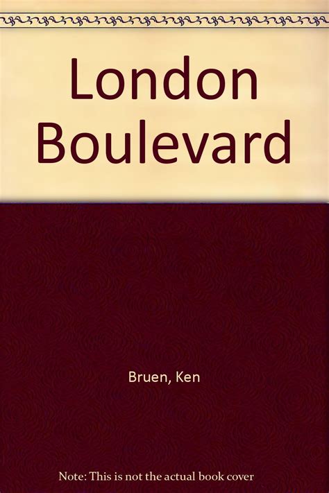 London Boulevard Bruen Ken 9780753188705 Books