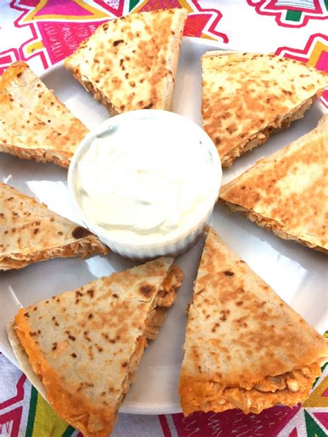 Maybe you would like to learn more about one of these? Buffalo Chicken Quesadillas Recipe - Melanie Cooks