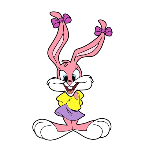 Babs Bunny Cartoon Design Shop By Aquadigitizing