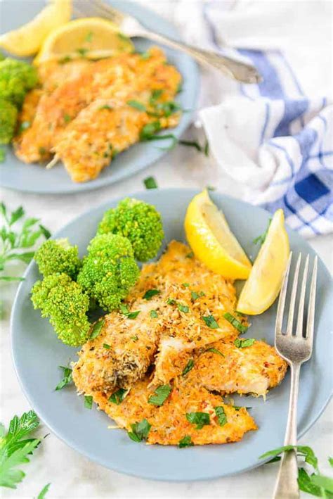 Parmesan Crusted Tilapia Recipe Step By Step Video