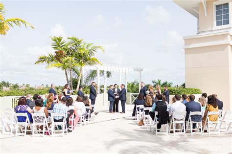 Beautiful Outdoor Wedding Ceremony Palm Beach Wedding Venue