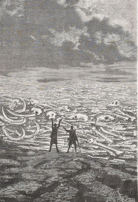 Jules Verne Voyage Au Centre De La Terre Ilustración De Édouard Riou