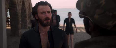 Auscaps Chris Evans Michiel Huisman And Alex Hassell Shirtless In The