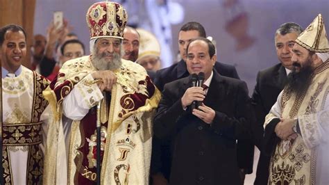 Egypte Le Président Al Sissi Sinvite Au Noël Copte
