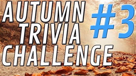 Plus, it will add to your fun fact list to tell at any party. AUTUMN TRIVIA CHALLENGE #3 - 21 random question PUB QUIZ ...