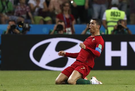Cristiano Ronaldos Stunning Hat Trick Earns Portugal A 3 3 Draw With