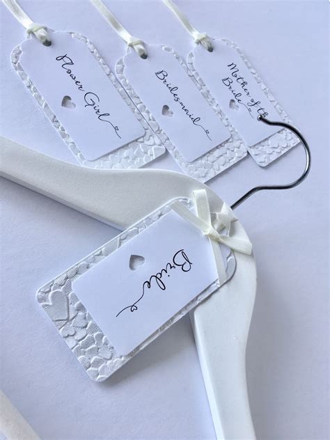 Wedding Hanger Tag Wedding Hanger Label Bridal Hanger Tag Etsy