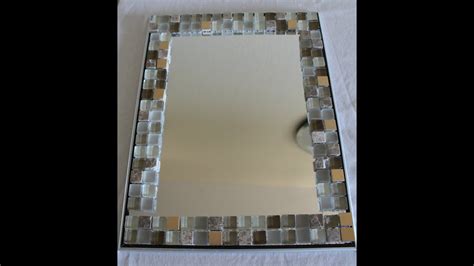 How To Frame A Mirror With Tile Mirror Ideas