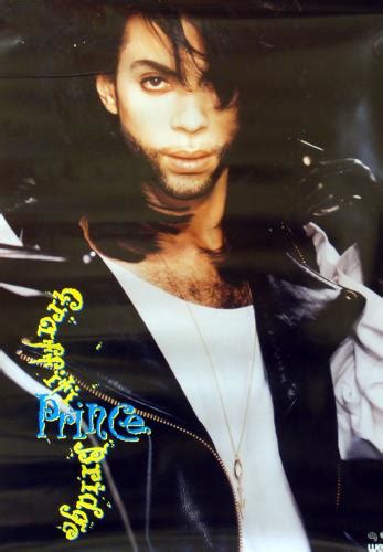 Prince Graffiti Bridge Poster Uk Promo Poster 9709