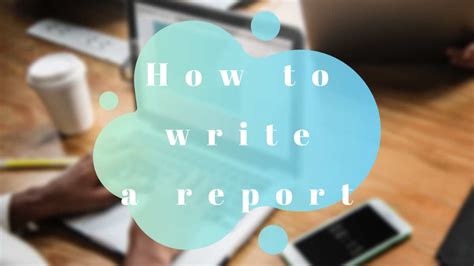 How To Write A Report With Format And Samples Legitng