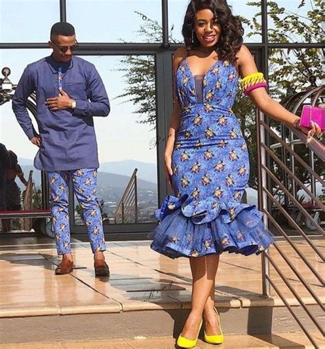 40 Matching Ankara Outfits Ideas For Couples Couples African Outfits Shweshwe Dresses