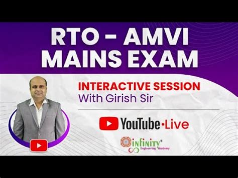 Rto Amvi Mains Exam Preparation Strategy How To Crack Rto Amvi Mains