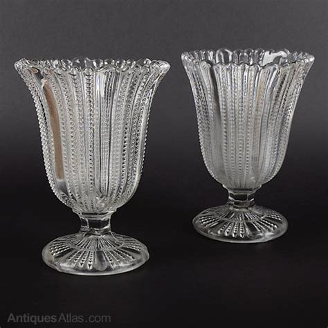 Antiques Atlas Victorian Late C19th Pair Of Glass Celery