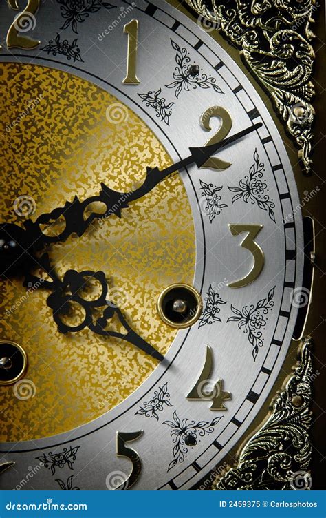 Antique Clock Face Stock Image Image Of Clock Numerals 2459375