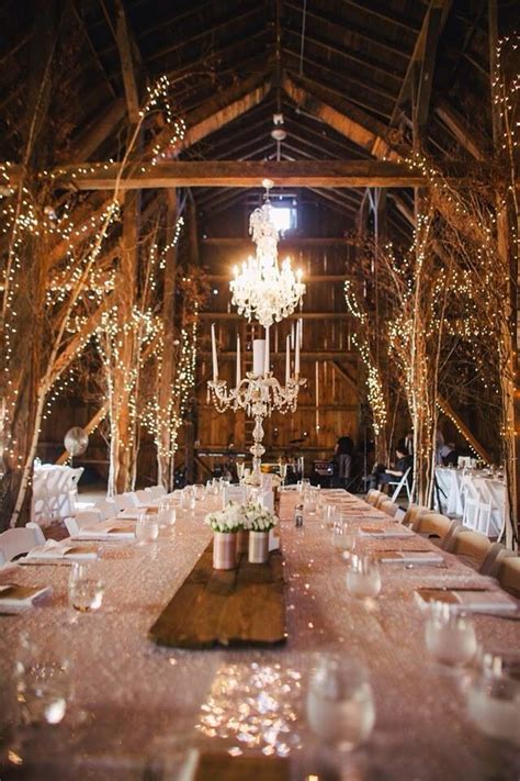 10 Gorgeous Barn Wedding Receptions