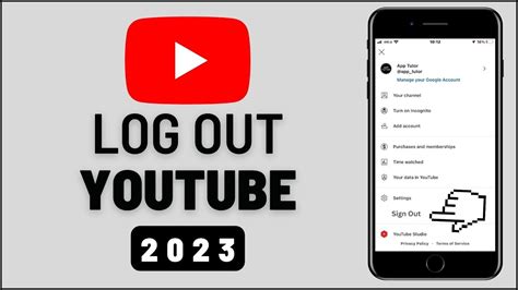 How To Logout Of Youtube Account On Mobile 2024 Update Sign Out Of