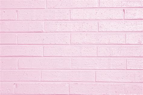 Pink Painted Brick Wall Texture Picture Free Photograph Photos