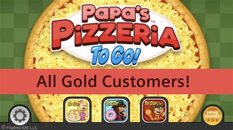 Papas Pizzeria To Go All Gold Customers Youtube