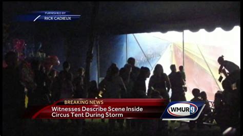 Witness Describes Chaotic Scene Under Tent In Lancaster Youtube