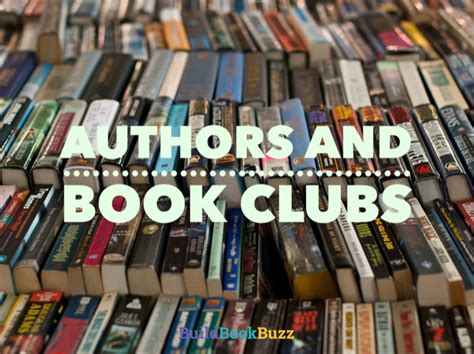 Authors And Book Clubs Build Book Buzz