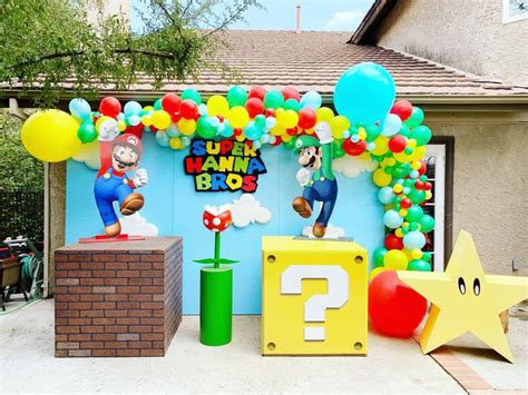 Confetti And Sprinkles Festa Di Compleanno Super Mario Idee Per