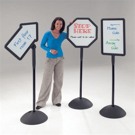Whiteboard Sign Stand Outdoor And Indoor Double Sided Directional