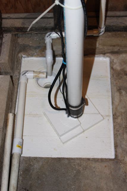 Diy Sump Pump Hole Cover The Cover May Also Help The Humidity And If