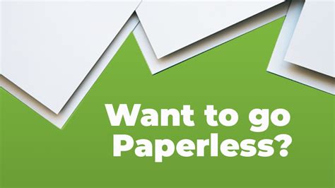 Go Paperless Why And How Blog Point Of Rental Software