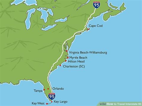 How To Travel On Interstate 95 With Pictures Wikihow