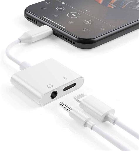 Iphone Headphones Adapter Apple Mfi Certified In Lightning To Mm