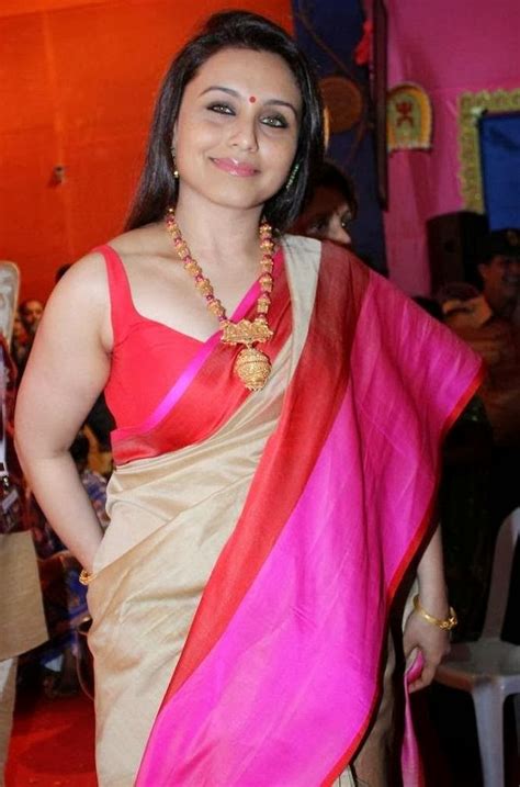Actress Rani Mukherjee Latest Hot Sexy Photos In Saree Spicy Ammayi