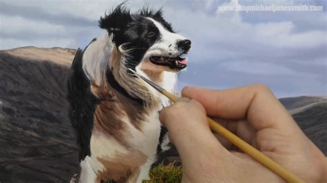 Painting A Dog Time Lapse Episode 151 Youtube