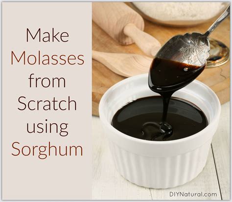 How To Make Molasses From Sorghum You Grow Or Purchase How To Make Molasses Molasses Recipes