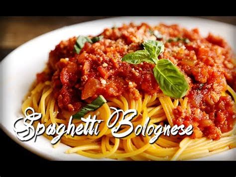 Resepi membuat spaghetti bolognese simple. Tutorial Resep Masakan - Cara membuat Spaghetti Bolognese ...