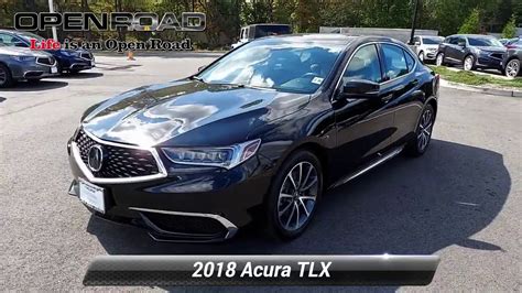 Certified 2018 Acura Tlx Wtechnology Pkg East Brunswick Nj P7605