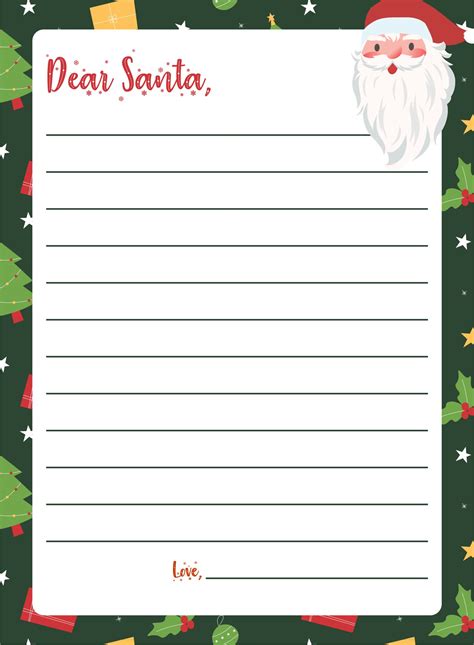 Christmas letter templates