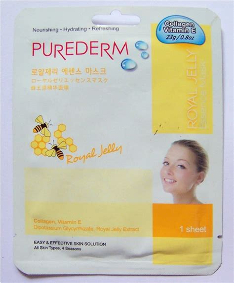 Purederm Royal Jelly Essence Mask Review