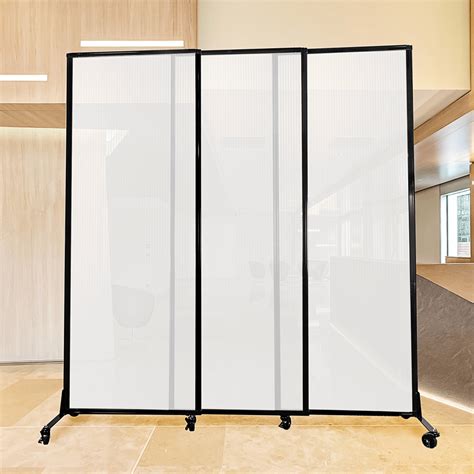 Medi Wall Quick Wall Sliding Portable Partition Choose Your Size Opal